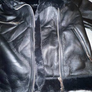 FashionNova Chic Bad Ass Faux Leather Jacket - Black
